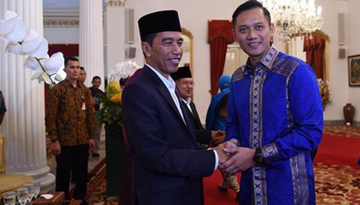 Presiden Jokowi dan AHY