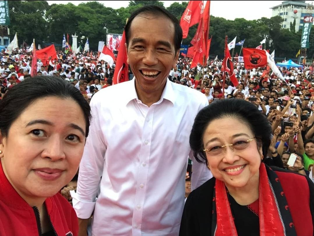 Puan, Jokowi dan Megawati
