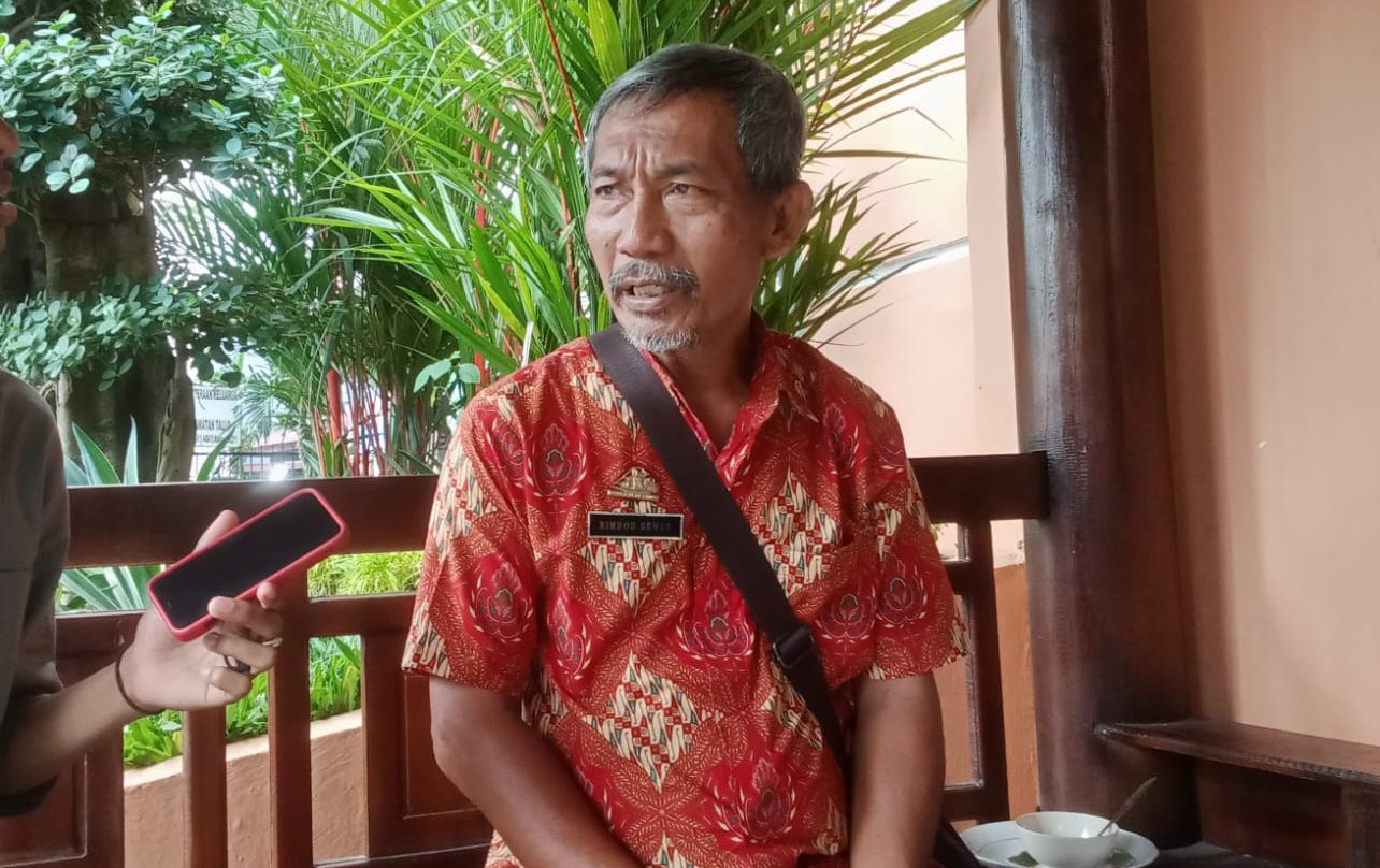 Sekcam Tallo saat ditemui di Kantor Camat, Jumat (21/7/2023) sore.