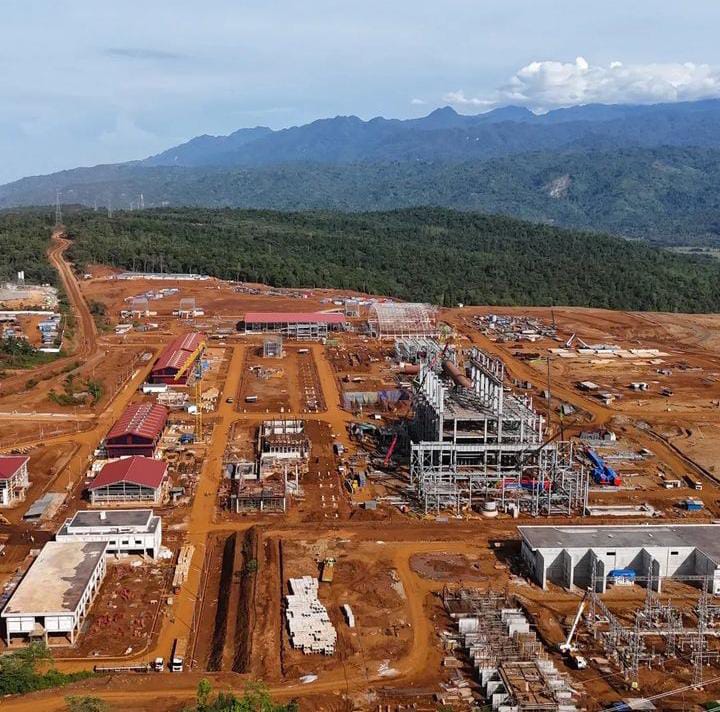 Pembangunan Smelter PT CNI di Wolo, Kolaka, Sulawesi Tenggara