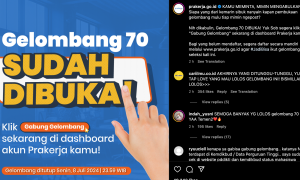 Prakerja Gelombang 70