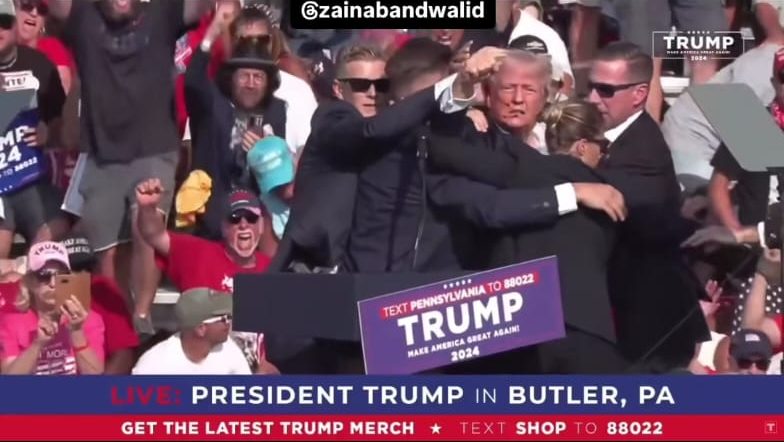 Trump Ditembak