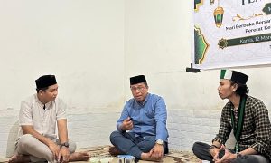 Himpunan Mahasiswa Islam (HMI) MPO Cabang Makassar menyelenggarakan kegiatan buka puasa bersama yang dirangkaikan dengan temu alumni pada Kamis (12/3/2026).